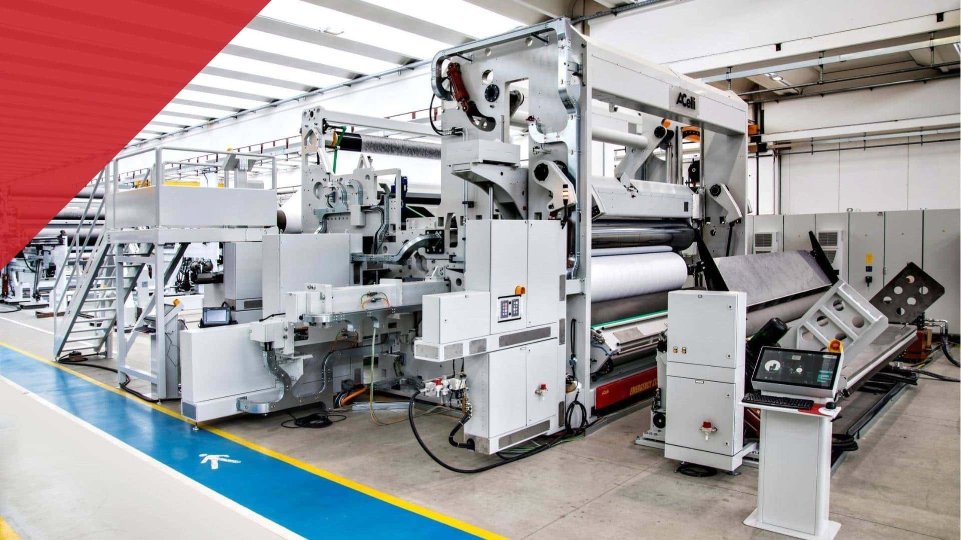 A.Celli E-WIND&reg; Sonic and Super Sonic rewinders for Spunlaid Nonwoven
