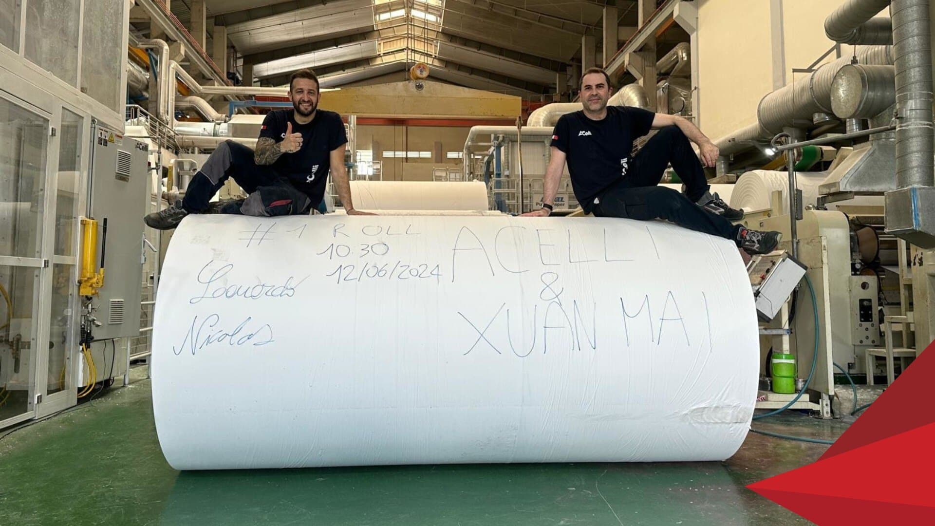 A.Celli Paper starts up the E-WIND&reg; T100 supplied to Xuan Mai Paper Co., Ltd.