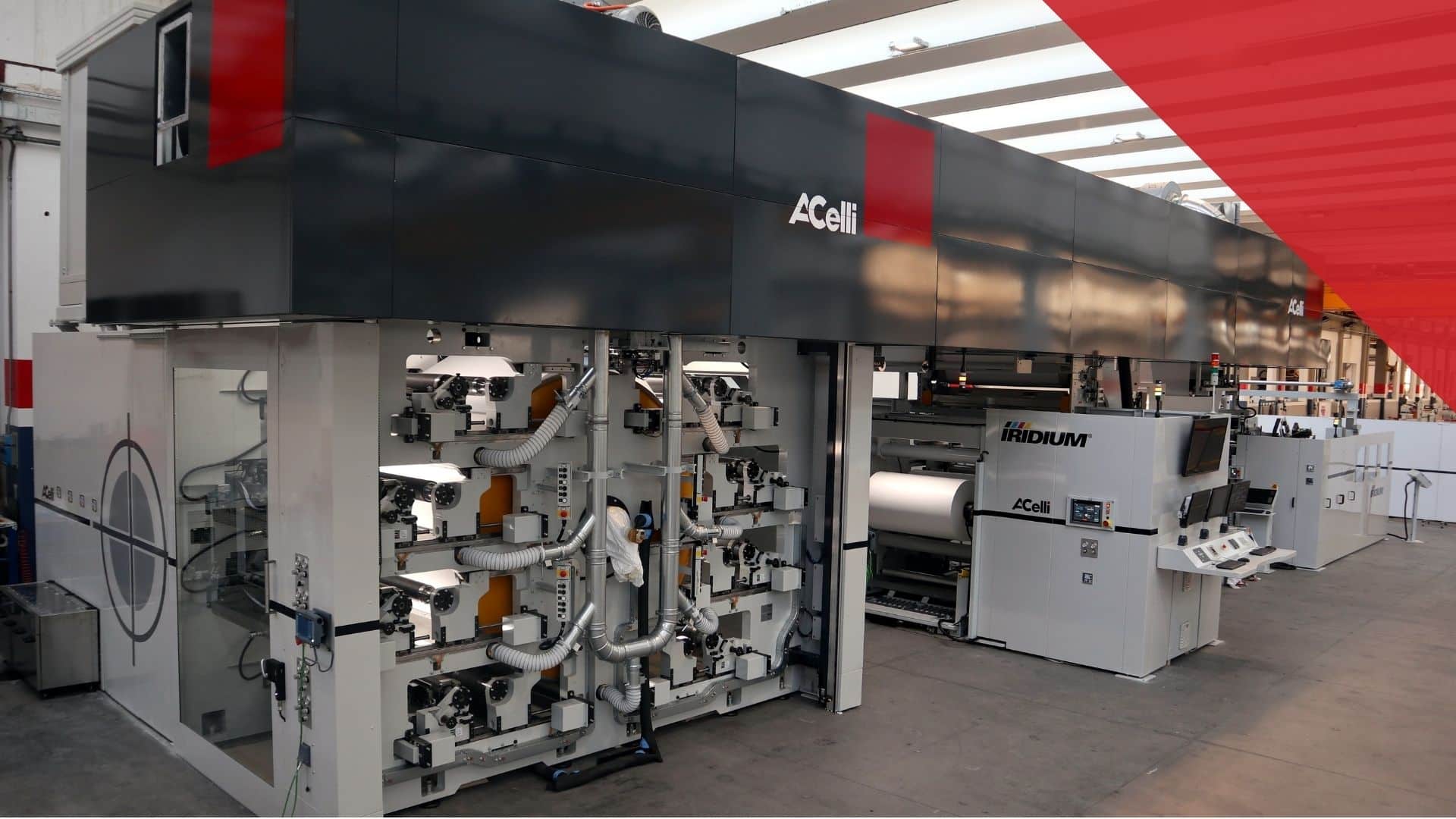 Flexo printing and lamination for nonwoven hygiene products