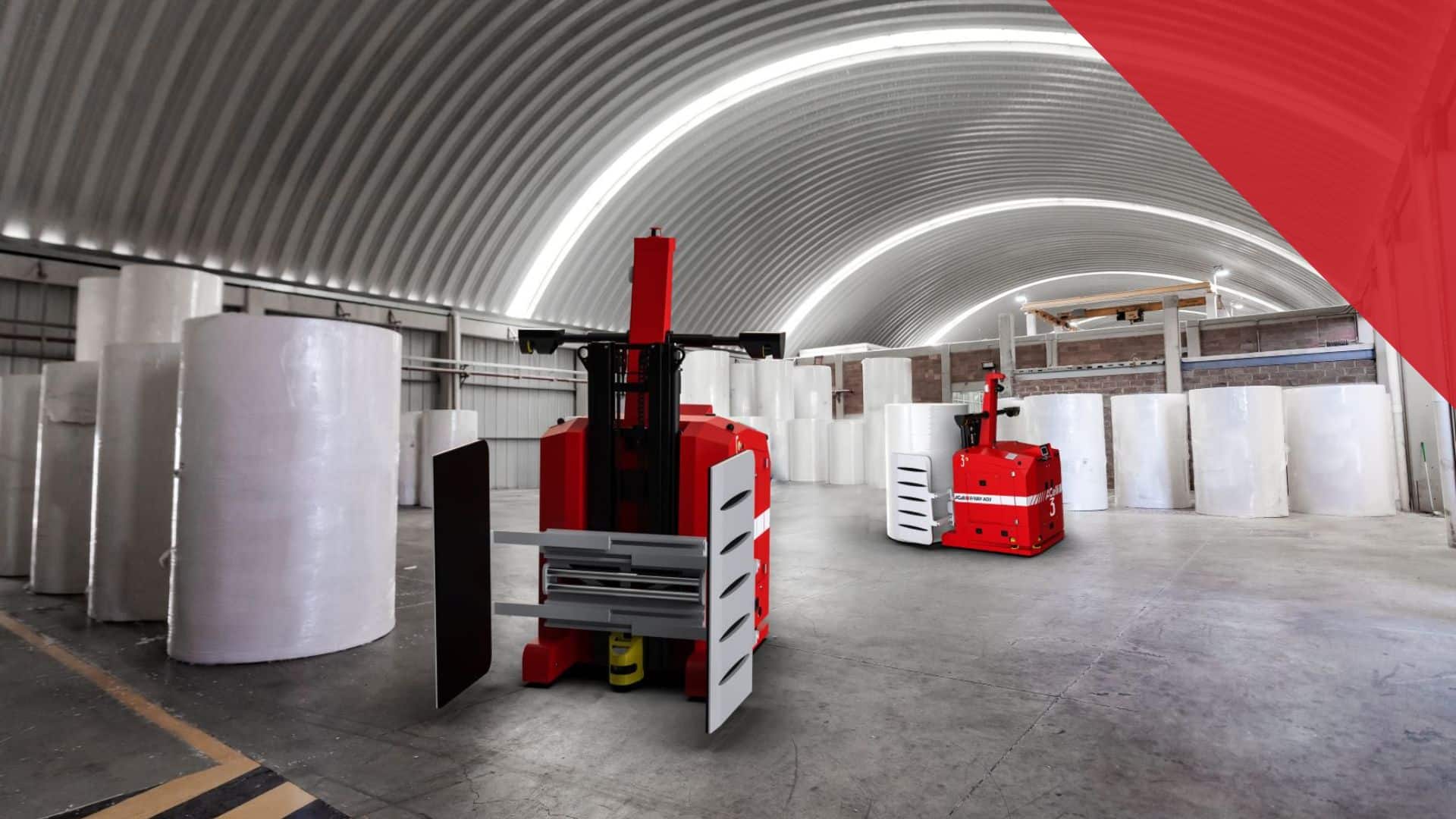 Automatic Guided Vehicle: definition and most useful types in the warehouse