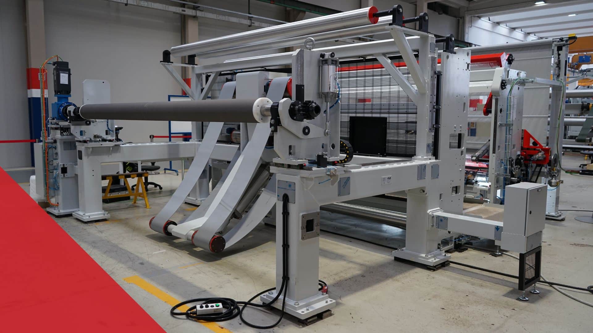 A.Celli K-LINE® winders and rewinders: top quality for low throughput nonwoven lines